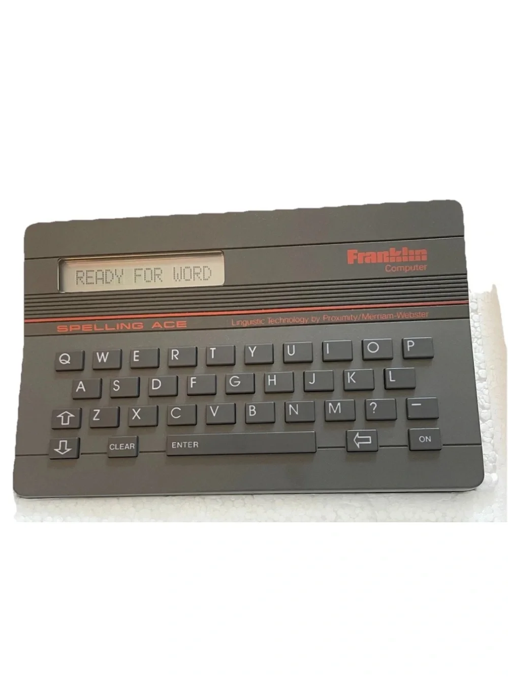 VINTAGE Franklin Computer Spelling Ace Model SA-98 English Spell Checker WORKS!